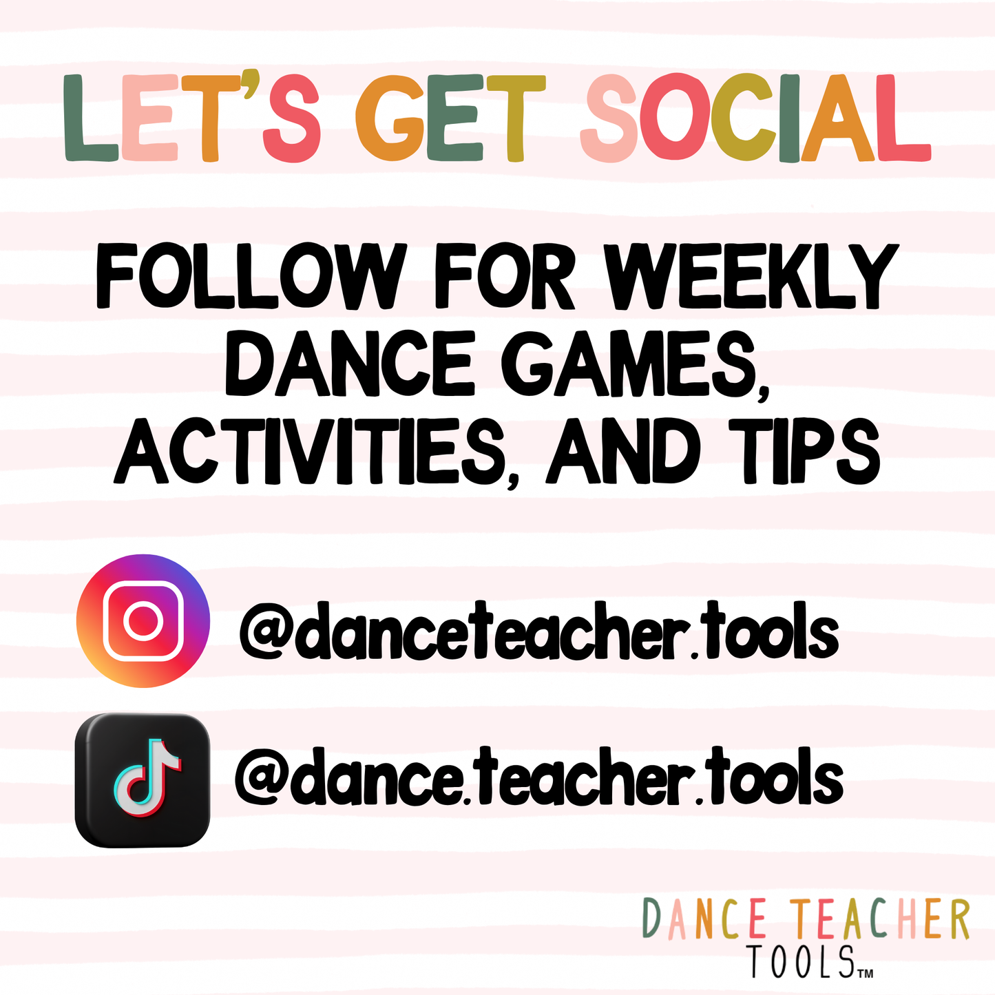 Dance Reflection & Vision Board Activity - Printable Student Worksheet/Activity Instructions | 2-Page PDF Goal Setting Resource for Dancers