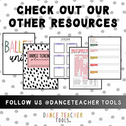 Ballet Vocabulary Word Search – Printable Dance Worksheet for Students | 21 Basic Ballet Terms PDF with Answer Key